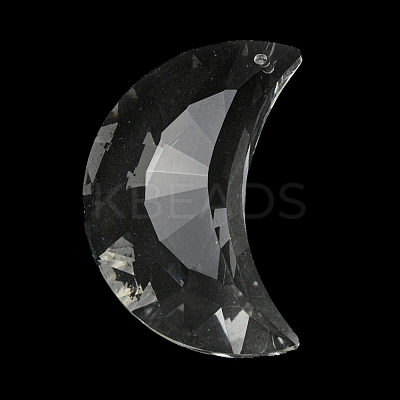 Transparent Glass Big Pendants GLAA-G103-04-1
