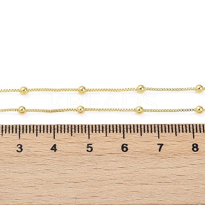Brass Satellite Chains Necklace for Women LS-NJEW-P265-05G-1