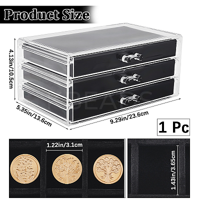Plastic Jewelry Box ODIS-WH20008-01A-1