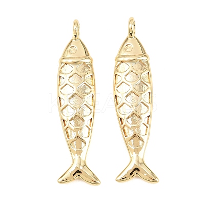Brass Pendants KK-P353-11G-05-1
