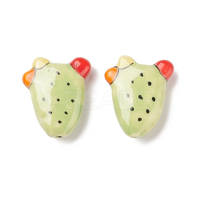 Handmade Porcelain Beads PORC-G002-16B-1