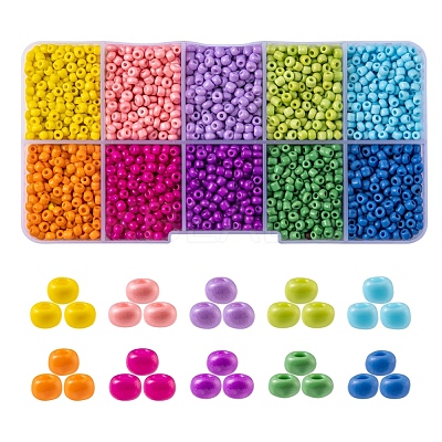 DIY Seed Beaded Bracelet Making Kit DIY-YW0005-67-1