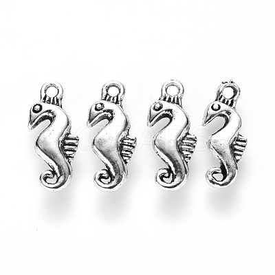 Tibetan Style Alloy Pendants TIBEP-S319-102AS-RS-1