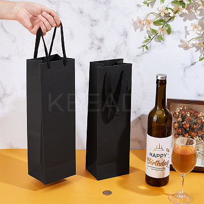 Paper Packaging Gift Bags with Handles ABAG-WH0039-40-1