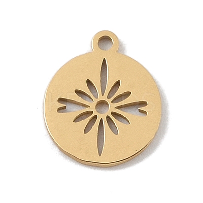 304 Stainless Steel Pendants STAS-B062-12G-1