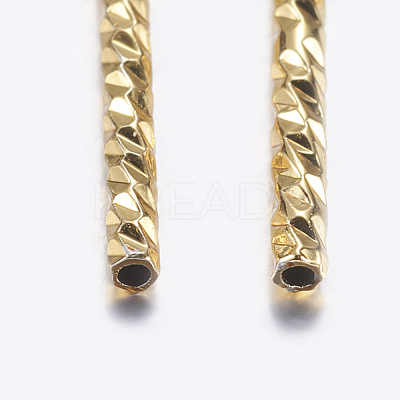 Brass Tube Beads X-KK-K197-B-35G-1