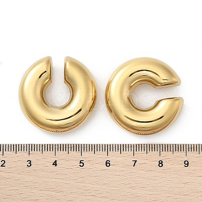 304 Stainless Steel C-Shaped Cuff Earrings for Women EJEW-M068-30G-1