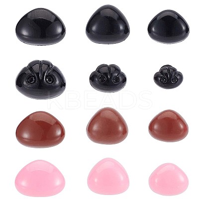 12 Styles Plastic Dog Safety Craft Noses FIND-GF0004-64-1