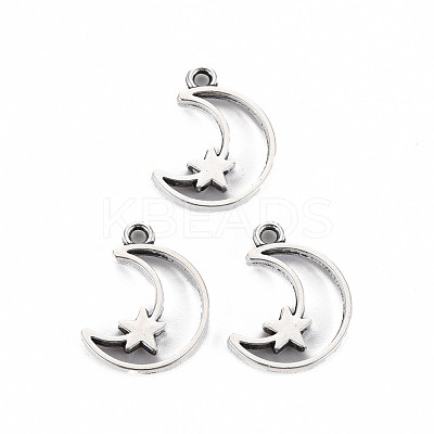 Tibetan Style Alloy Pendants TIBEP-N008-096-1
