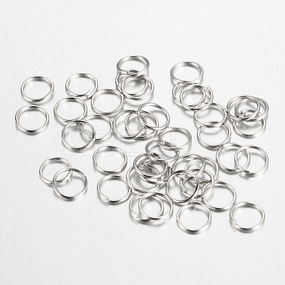 Iron Open Jump Rings IFIN-A018-7mm-P-NF-1