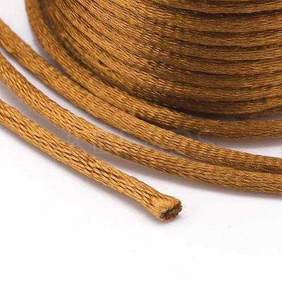 Nylon Satin Rattail Cords NWIR-L006-1mm-30-1