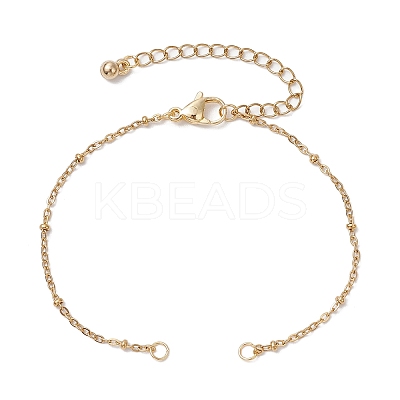 304 Stainless Steel Satellite Chain Bracelet Making AJEW-JB01300-01-1