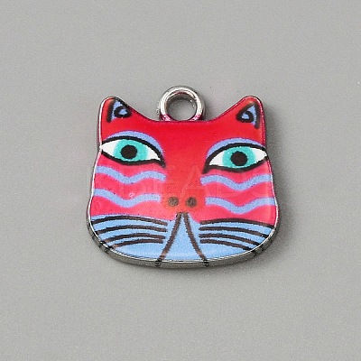 Alloy Enamel Pendants ENAM-CJC0006-52A-1