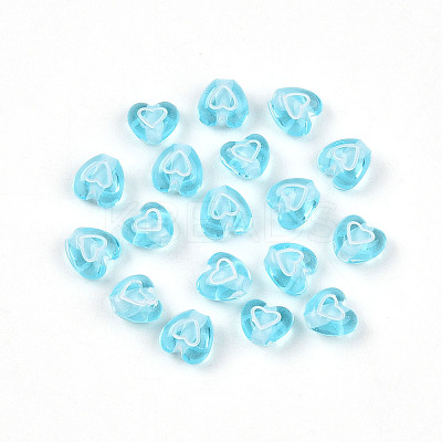 Transparent Acrylic Beads TACR-TAC0010-01E-1