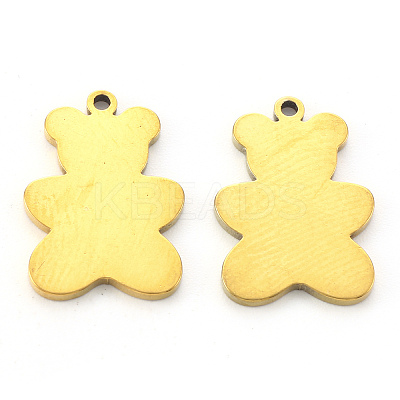 PVD Vacuum Plating 304 Stainless Steel Pendants LS-X-STAS-N092-15G-1
