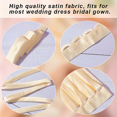 Women's Wedding Dress Zipper Replacement DIY-GF0007-53A-1