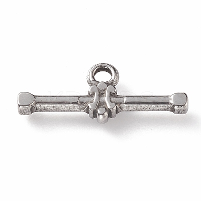 Non-Tarnish 304 Stainless Steel Toggle Clasps Parts LS-STAS-K209-04P-1