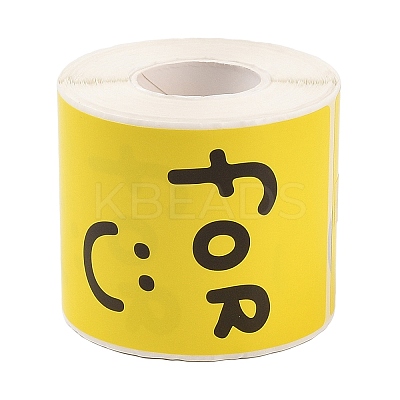 200Pcs Thank You Theme Stickers Roll DIY-M070-01B-1