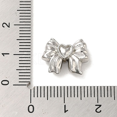Rack Plating Alloy Beads PALLOY-P304-01B-P-1