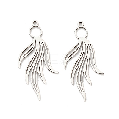 201 Stainless Steel Pendants STAS-Z162-07P-1
