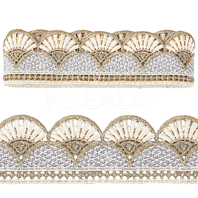 2.5M Polyester Lace Trim OCOR-GF0005-01B-1
