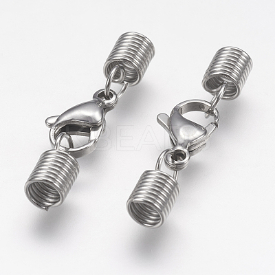 Tarnish Resistant 304 Stainless Steel Cord Ends STAS-K166-17P-D-1