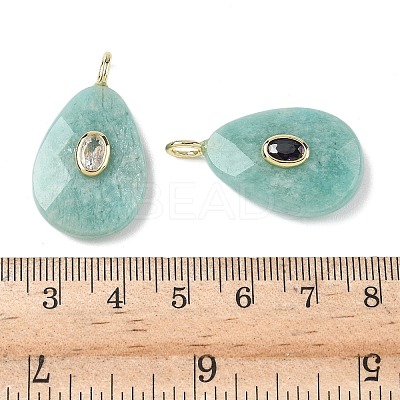 Natural Amazonite Pendants G-I391-04G-05-1