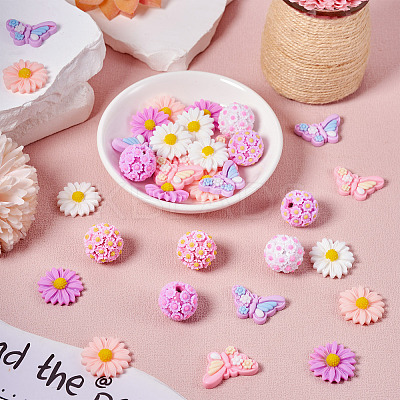 DIY Flower Butterfly Jewelry Making Findings Kits DIY-TA0010-18-1