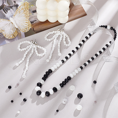 508Pcs 16 Styles Opaque Solid Color Glass Beads Strands EGLA-PH0001-52-1