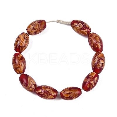 Opaque Handmade Lampwork Beads BLOW-D006-05A-1
