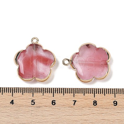 Natural & Synthetic Mixed Gemstone Pendants G-P566-01G-1
