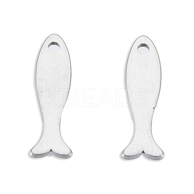 Non-Tarnish 201 Stainless Steel Charms STAS-N098-127P-1