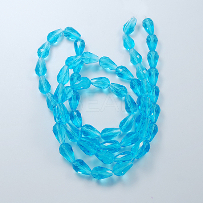Glass Beads Strands X-GLAA-R024-15x10mm-7-1