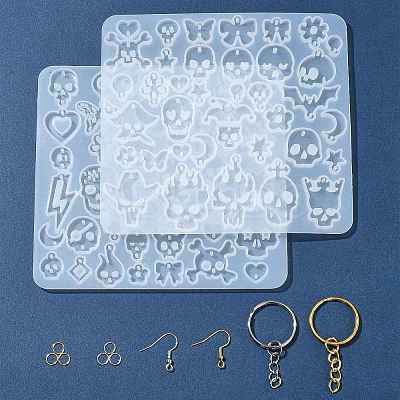 DIY Halloween Pendant Making Kit DIY-FS0010-04-1