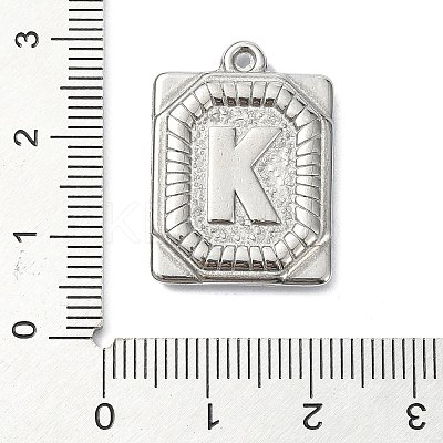 Anti-Tarnish 304 Stainless Steel Pendants STAS-U033-01P-K-1