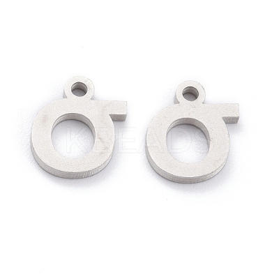 Non-Tarnish 304 Stainless Steel Pendants STAS-F267-10S-P-1