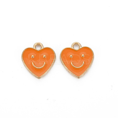 Alloy Enamel Charms ENAM-T016-12I-RS-1
