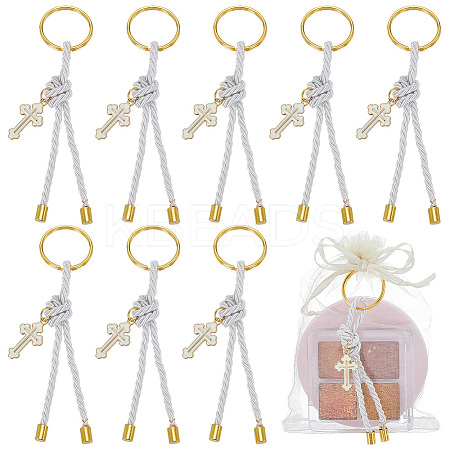 10Pcs Polyester Cord Pendant Decoration KEYC-FG00003-1
