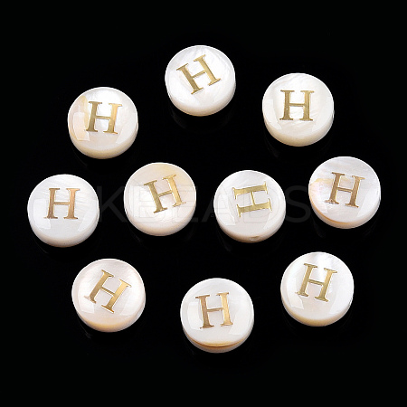 Natural Freshwater Shell Beads SHEL-N036-01H-1