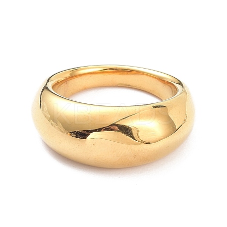 Ion Plating(IP) 304 Stainless Steel Finger Rings RJEW-F115-04C-G-1