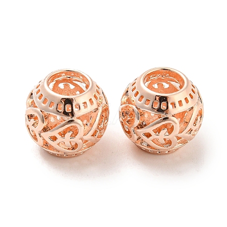 Alloy European Beads FIND-G064-09RG-1