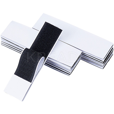 46Pairs Self-adhesive Nylon with Polyester Hook and Loop Tapes DIY-CY0003-66A-1