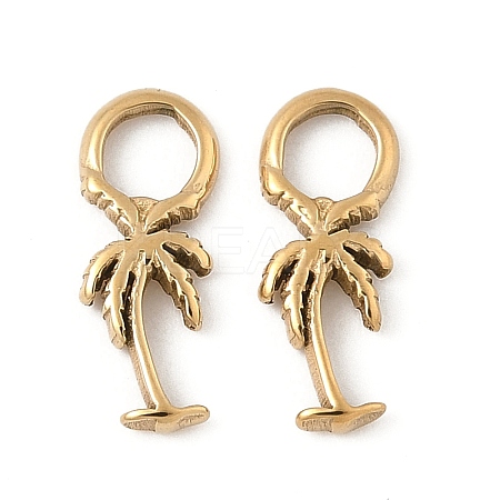 304 Stainless Steel Charms STAS-L022-529G-1