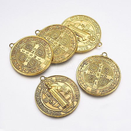 Tibetan Style Alloy Big Pendants LS-TIBEP-A17171-AG-LF-1