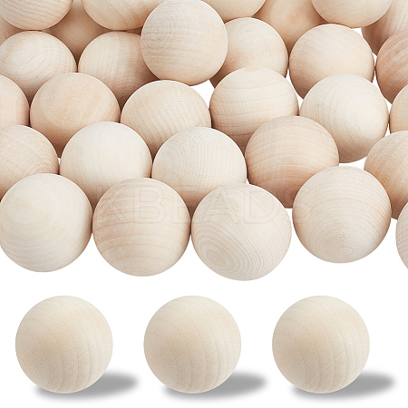 Wood Beads WOOD-OC0004-49A-1
