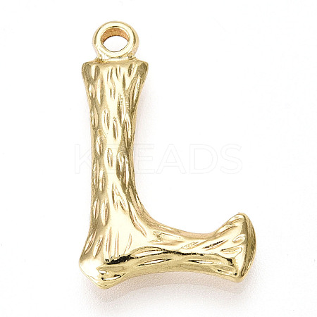 304 Stainless Steel Pendants STAS-N117-01G-L-1