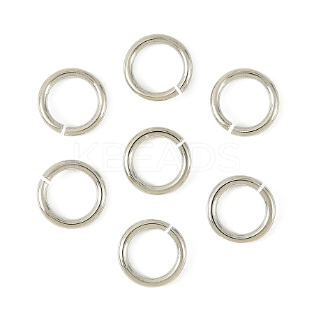 SHEGRACE Brass Open Jump Rings XGR0081P-15P-1