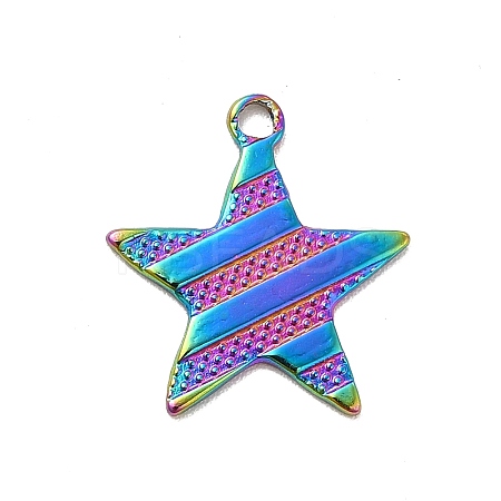 Ion Plating(IP) 304 Stainless Steel Pendants STAS-F282-05MC-1
