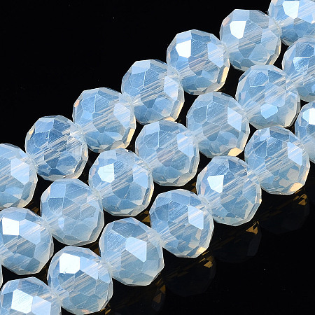 Electroplate Glass Beads Strands EGLA-A034-J6mm-A04-1