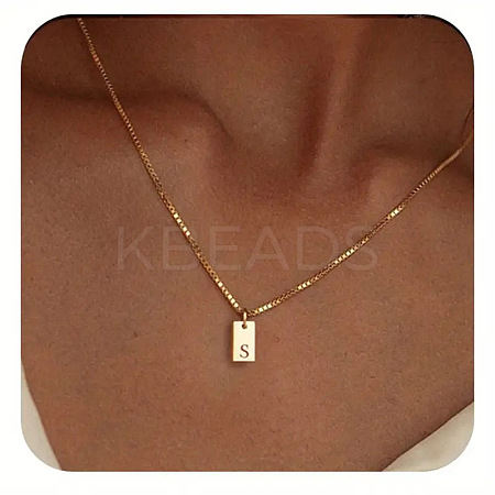 304 Stainless Steel Box Chain Necklaces FS-WG1FEB4-28-1